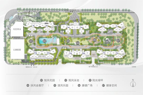 越秀建发玺樾_小区配套_3