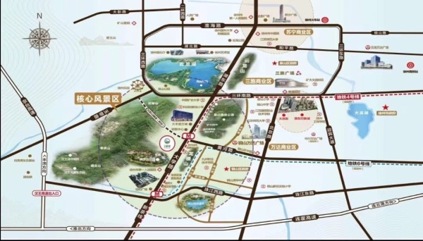 徐州_云龙湖峰荟_区位图_1