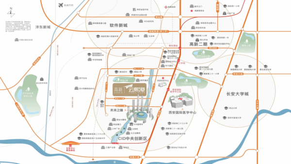 高新•云熙港_区位图_1