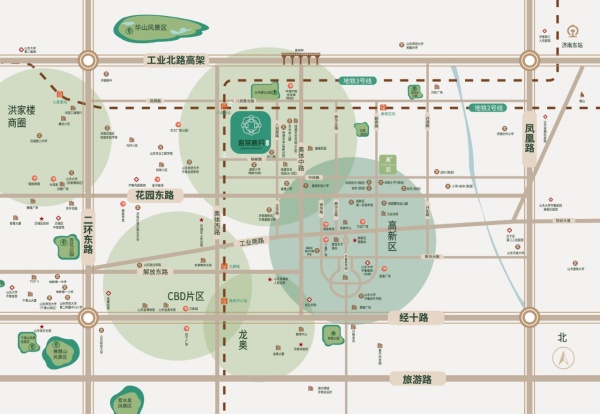 济南绿城海棠映月_效果图_2