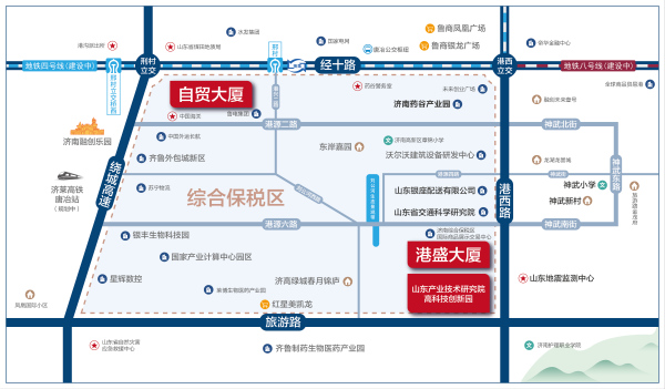 港盛大厦_区位图_1