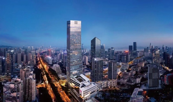 深圳地铁金融科技大厦效果图