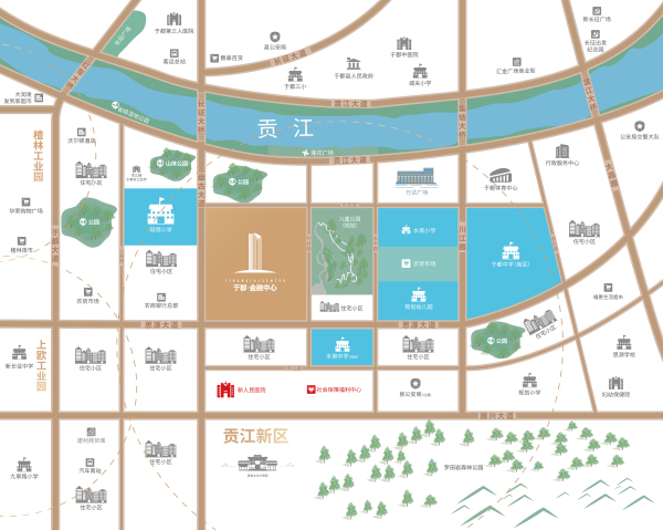 于都金融中心_区位图_1