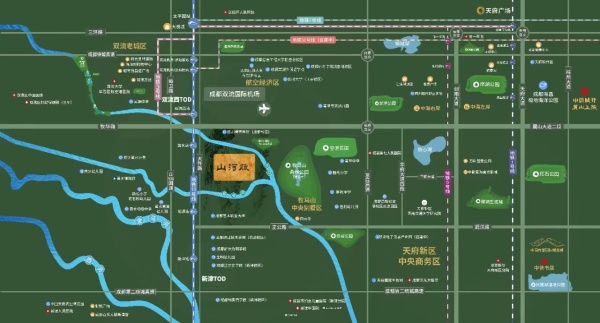 中信城开山河赋_区位图_1