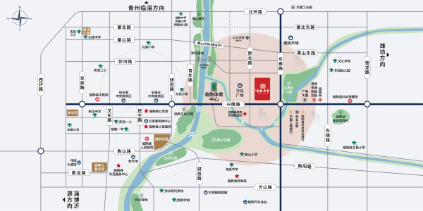临朐东泰世家_区位图_1