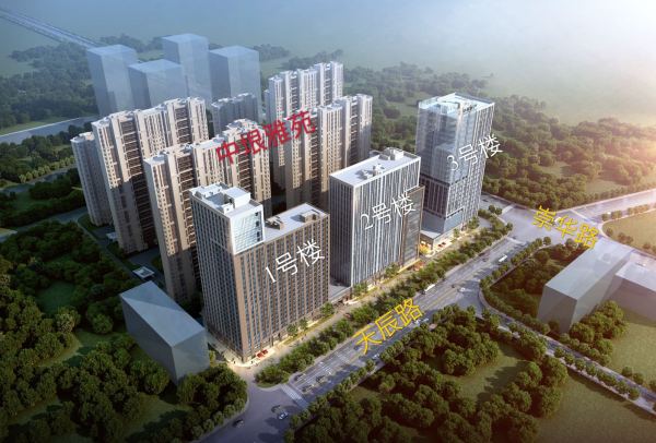 济南汇鑫时代中心_效果图_1