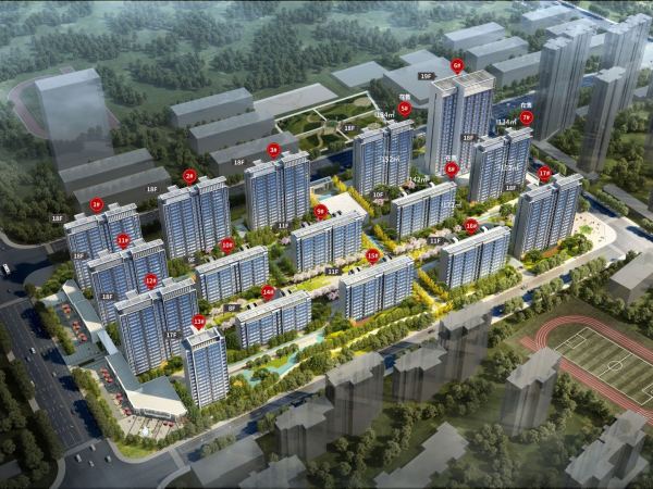 烟台中南林樾效果图