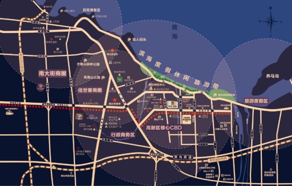保利堂悦区位图