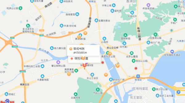 信悦湾大厦区位图