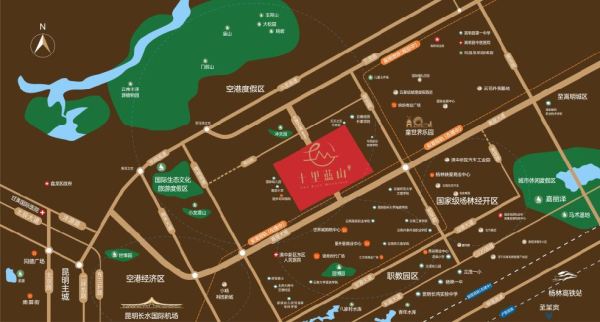 十里蓝山_区位图_1