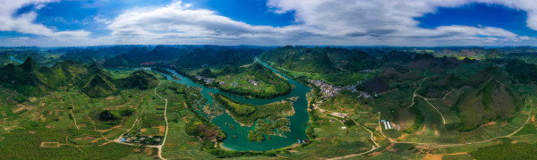十里龙江实景图