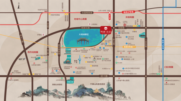 济南明湖壹品苑_效果图_2