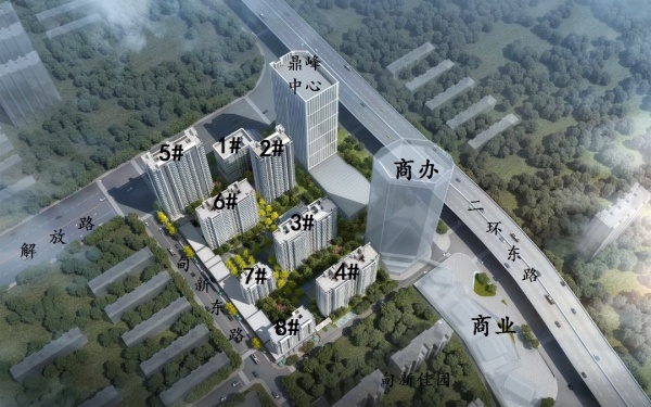 济南旭辉银盛泰中心_效果图_1