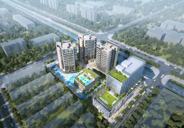 固戍南昌村地块_效果图_2