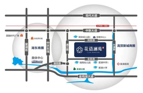 中国铁建花语澜苑_区位图_1