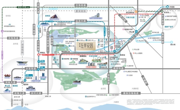 德丰蔚蓝左岸_区位图_1