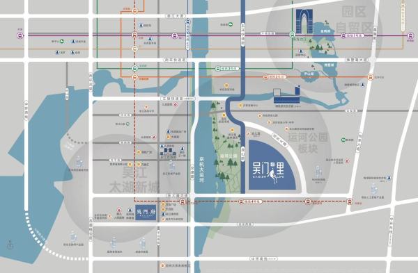 旭辉吴门里_区位图_1