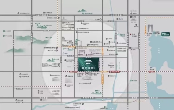建发缦云_区位图_1