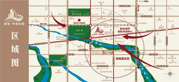 辰隆中海花园_区位图_2