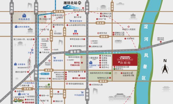 邦泰玖宸府_区位图_1