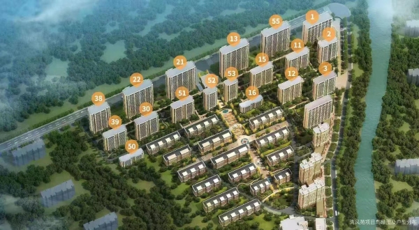 潍坊虞河小镇清风苑_效果图_1