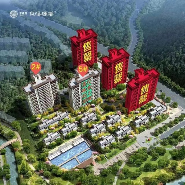 碧桂园岚溪源著效果图