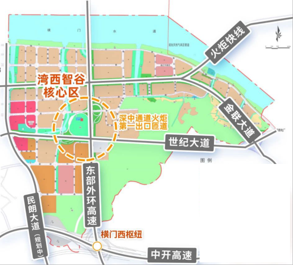 中铭新达城_区位图_2