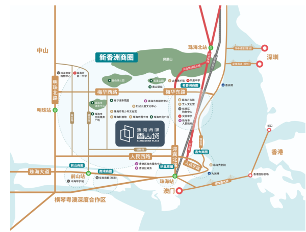 香山场大厦_区位图_2
