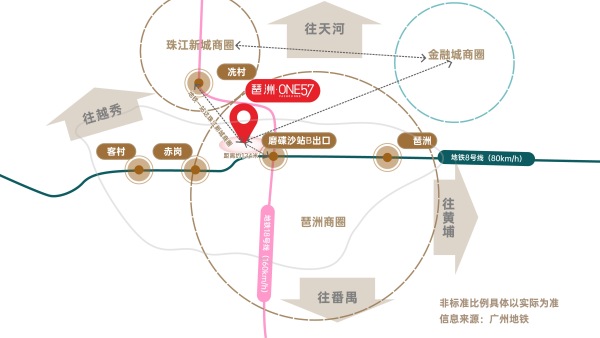 越秀·琶洲ONE57_区位图_1