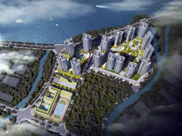 钜隆碧水蓝湾效果图