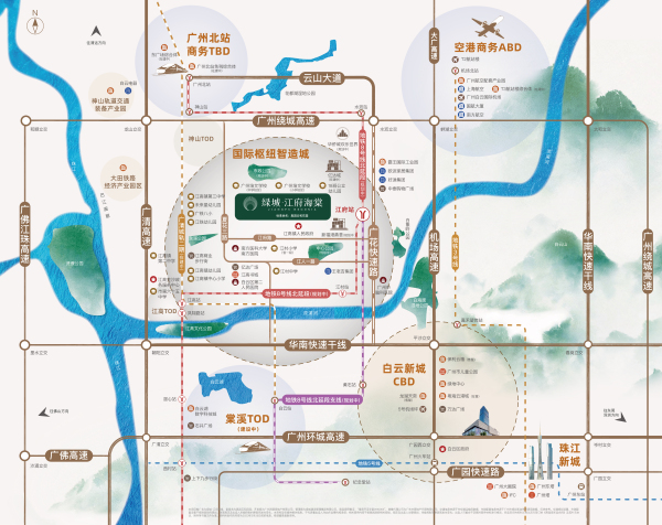 绿城·江府海棠_区位图_1