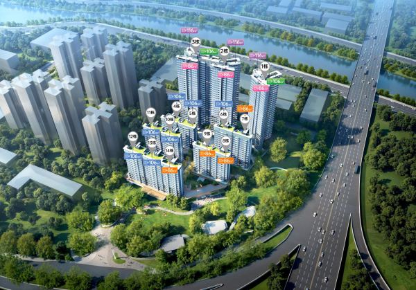 越秀星汇灯湖_效果图_1