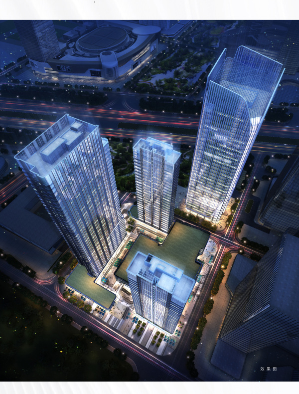 济南建邦财富中心效果图