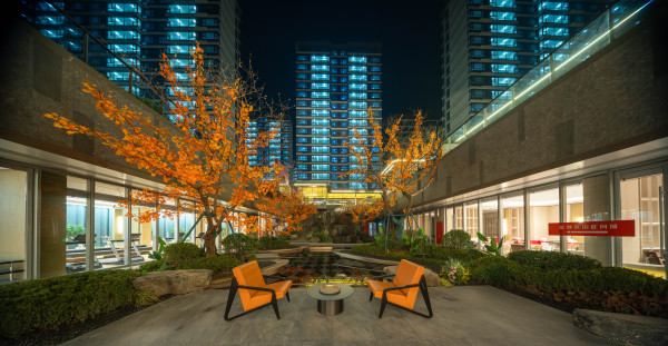 中建·星光城市实景图