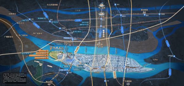 南天名苑区位图