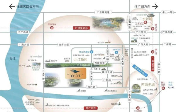 淼汇·天萃区位图
