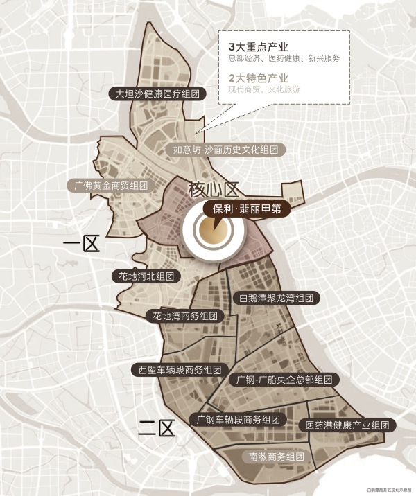 保利·翡丽甲第区位图