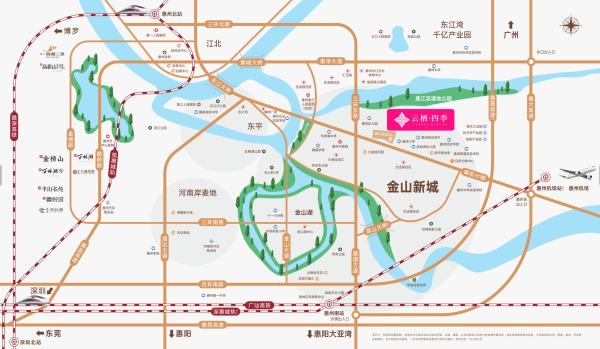 深业云栖府_区位图_1