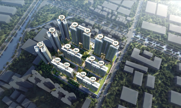 春风里花园商住小区_效果图_1