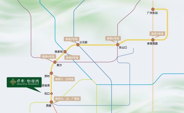 保利·怡璟湾_区位图_2