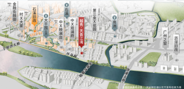 越秀天荟江湾_区位图_2