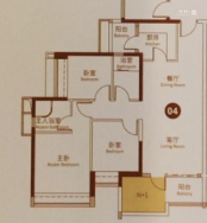 棕榈彩虹3室2厅2卫-107m²-5