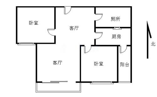 森泉雅轩2室1厅1卫-75m²-2