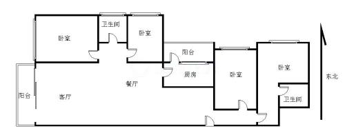 森泉雅轩4室2厅2卫-88m²-6