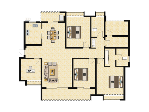 楚天逸品4室2厅2卫-168m²-6
