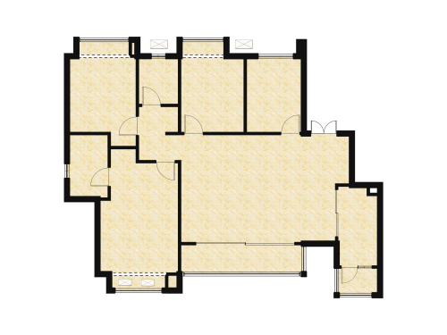 金科博翠山4室2厅2卫-122m²-2