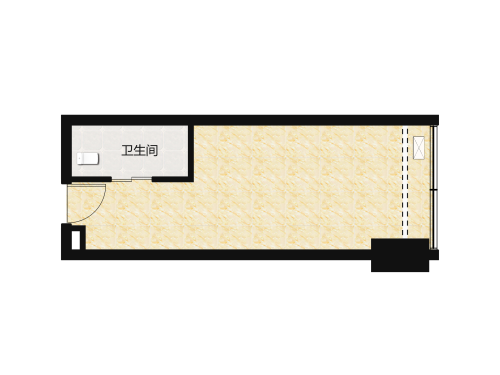 阳光城檀悦1室1厅1卫-39m²-3