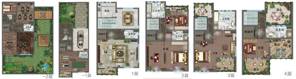 蓝光雍锦半岛_效果图_主图_1