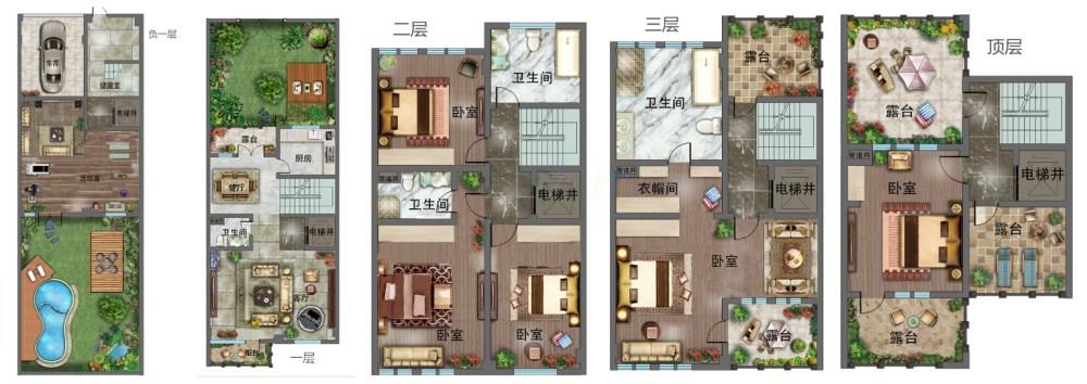 蓝光雍锦半岛_效果图_主图_1