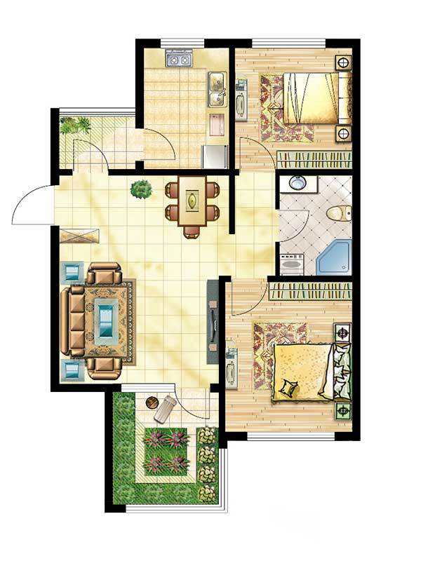 盛世·园田居_效果图_主图_1